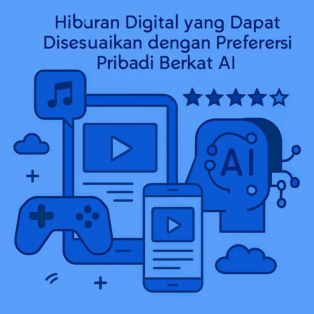 Hiburan Digital yang Dapat Disesuaikan dengan Preferensi Pribadi Berkat AI